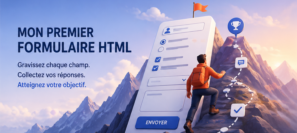 Banderole Mon premier formulaire