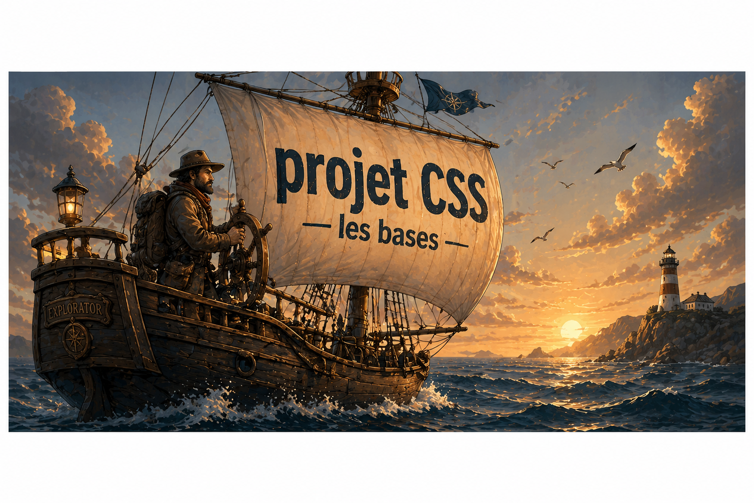 Banderole Projet CSS