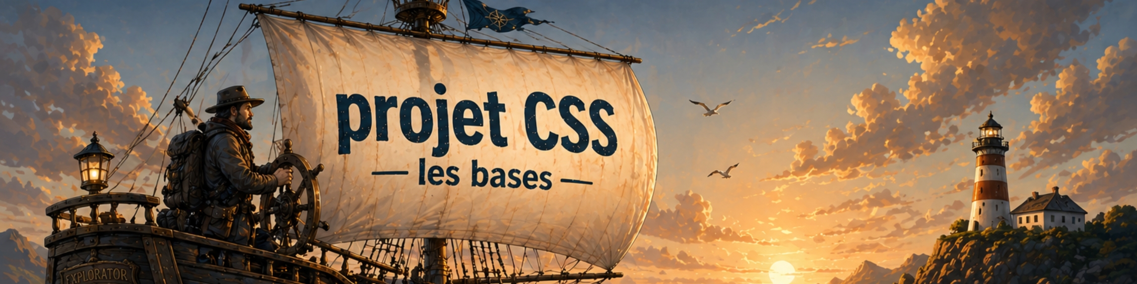 Pied de page Projet CSS