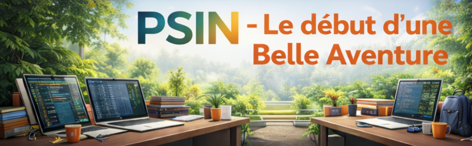 Banderole PSIN Belle Aventure du groupe Gidef